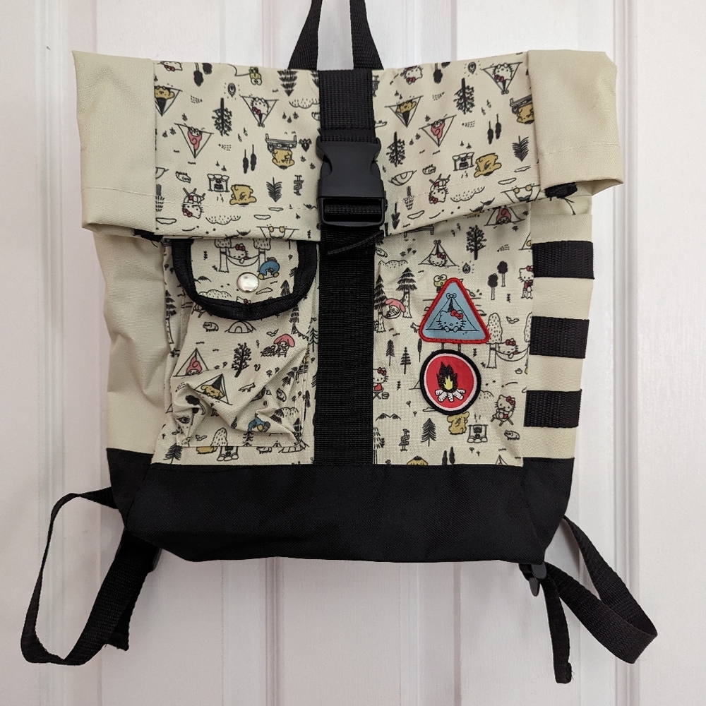 hello kitty camper theme bookbag